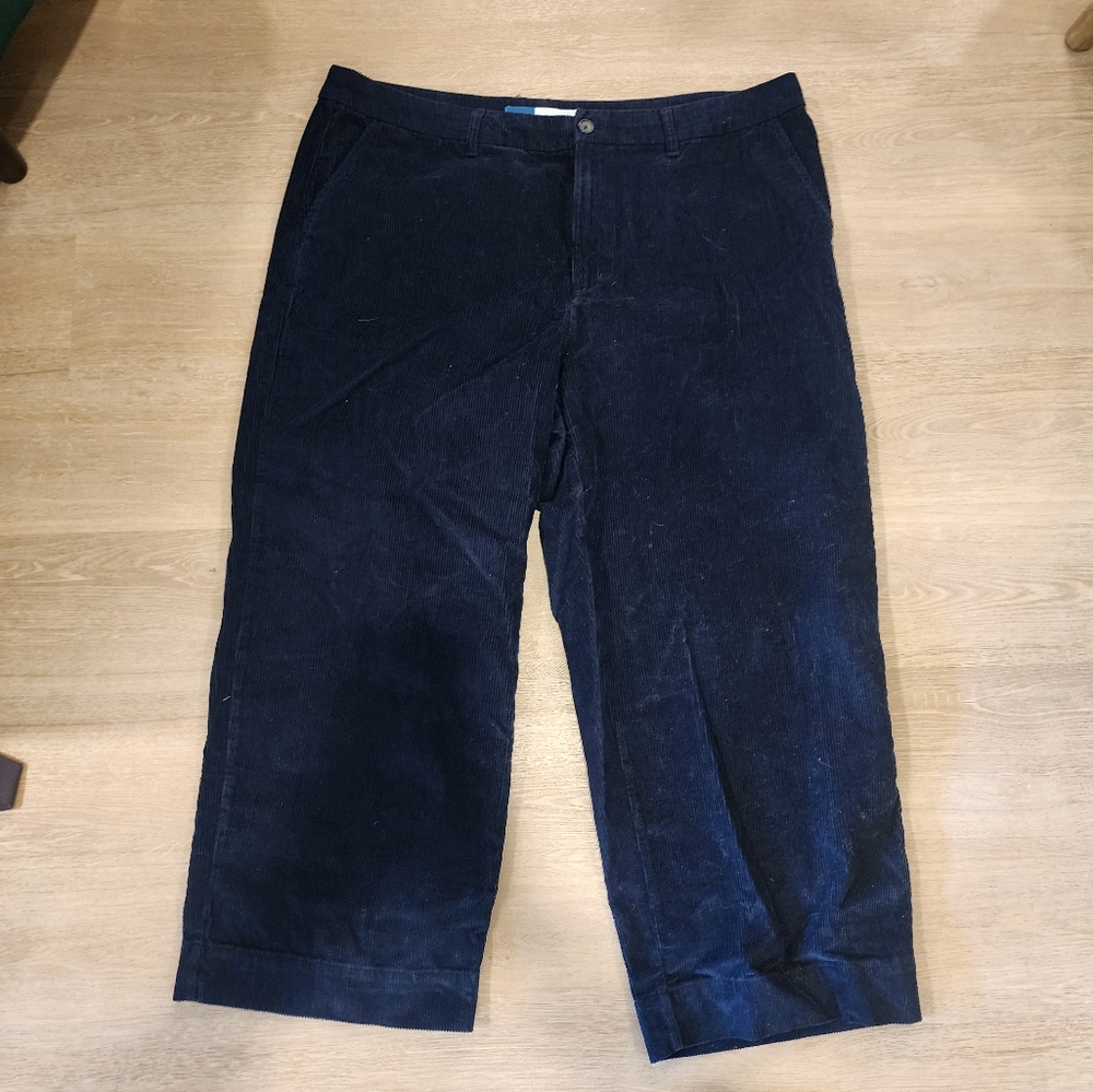 Old Navy Blue Corduroy Pants Classic Style